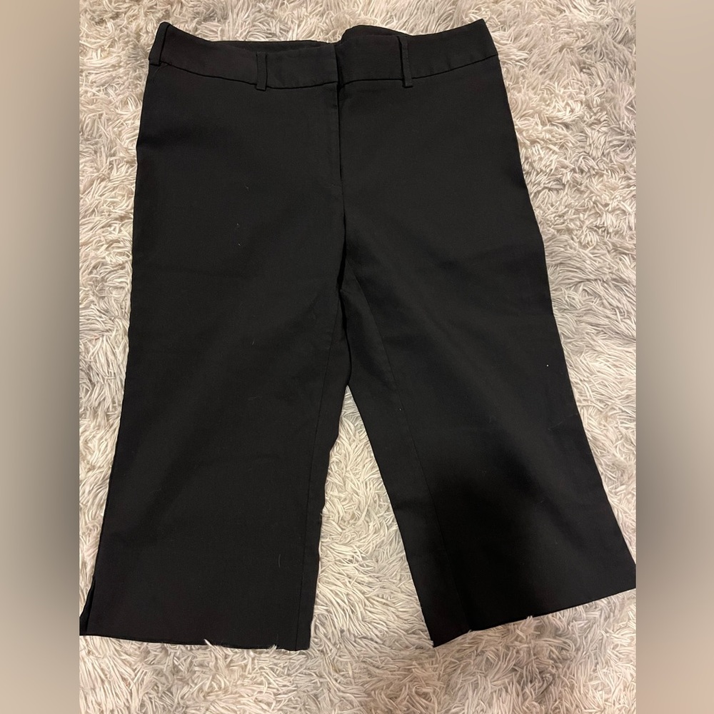 First option black dress capri pants, 12